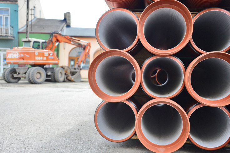 Budowa kanalizacji na ul. Makowej w Rogozinie